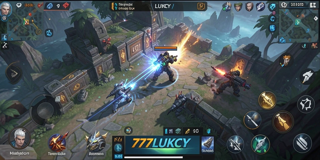 Tampilan gameplay yang menarik dan dinamis dari 777LUKCY.