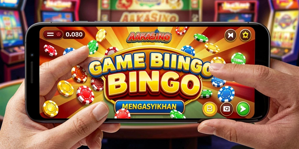 Screenshot gameplay AAKASINO yang menampilkan suasana Bingo yang mendebarkan.