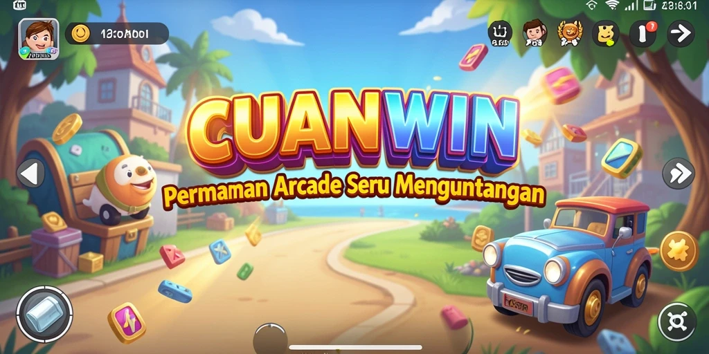 Screenshot CUANWIN menunjukkan gameplay yang seru dan penuh tantangan.