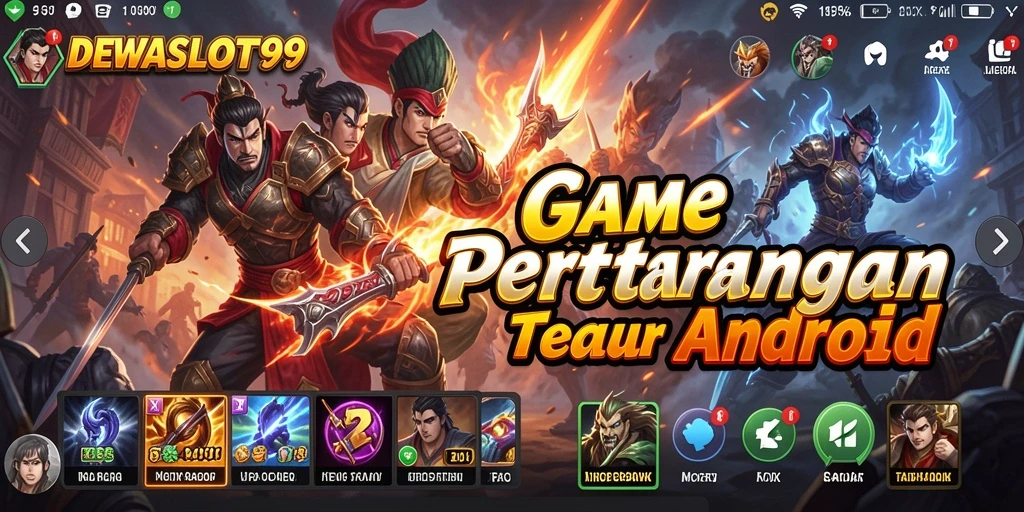 Tangkapan layar dari aksi pertarungan seru di DEWASLOT99.