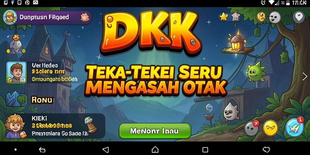 Tampilan menarik dari gameplay DKK yang seru dan menantang.