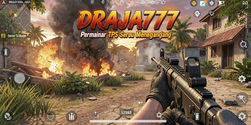 Tampilan gameplay DRAJA777 yang intens dan seru.