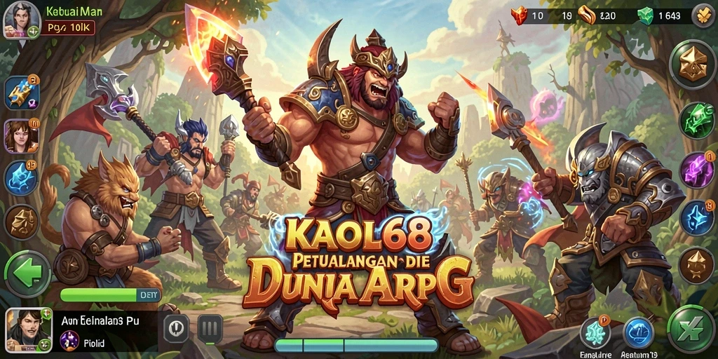 Tampilan penuh aksi dari gameplay KAOL68 yang menarik dan mendebarkan.
