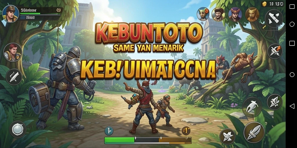 Gameplay seru dalam KEBUNTOTO, nikmati pengalaman simulation.