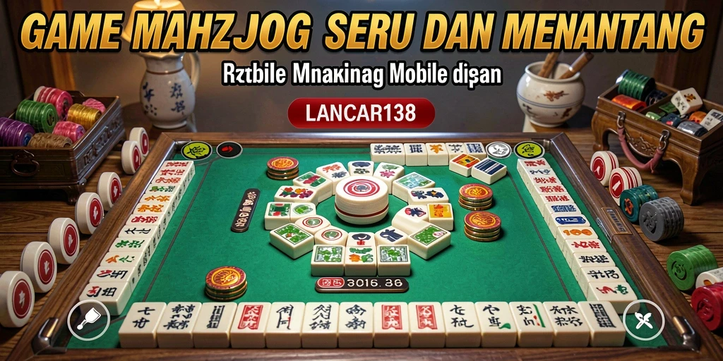 Screenshot gameplay LANCAR138 menampilkan aksi cerdas dalam permainan Mahjong.