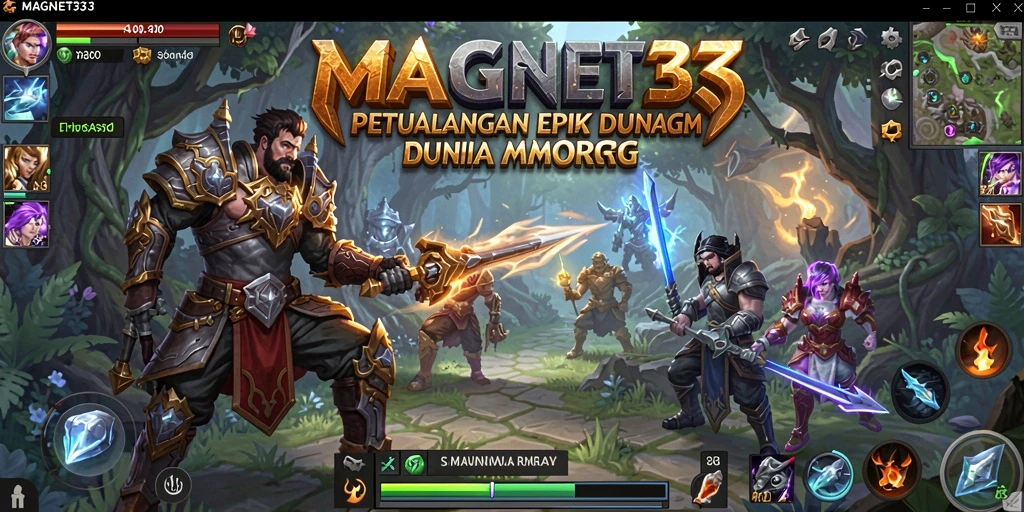 Tampilan gameplay MAGNET33 yang memukau dan seru.