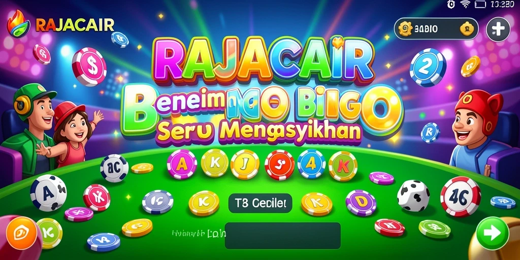 Tangkapan layar gameplay Bingo di RAJACAIR yang seru dan menarik.
