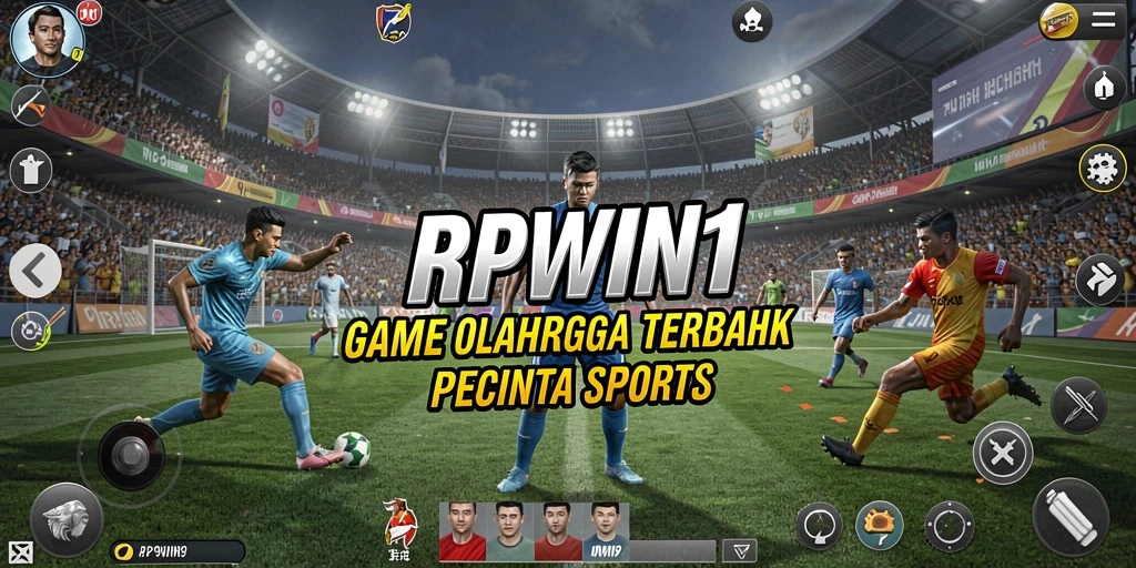 Menampilkan tampilan seru gameplay RPG olahraga dengan aksi mendebarkan.