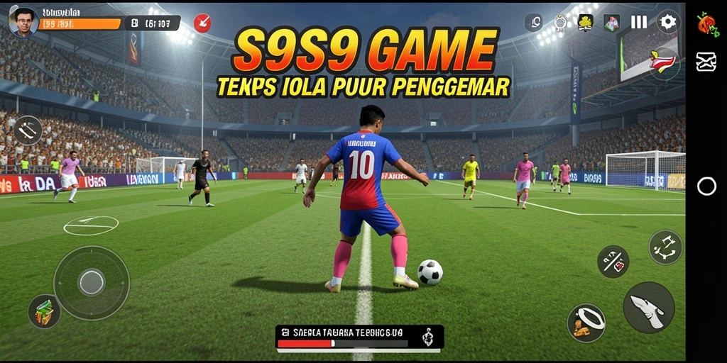 Tampilan utama gameplay S9S9 yang seru dan mendebarkan.
